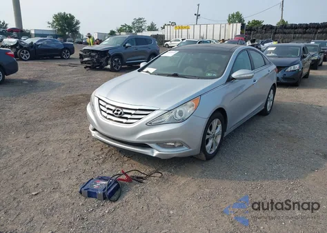 2012 Hyundai Sonata Limited z USA, uszkodzony, nr VIN 5NPEC4AC1CH373844
